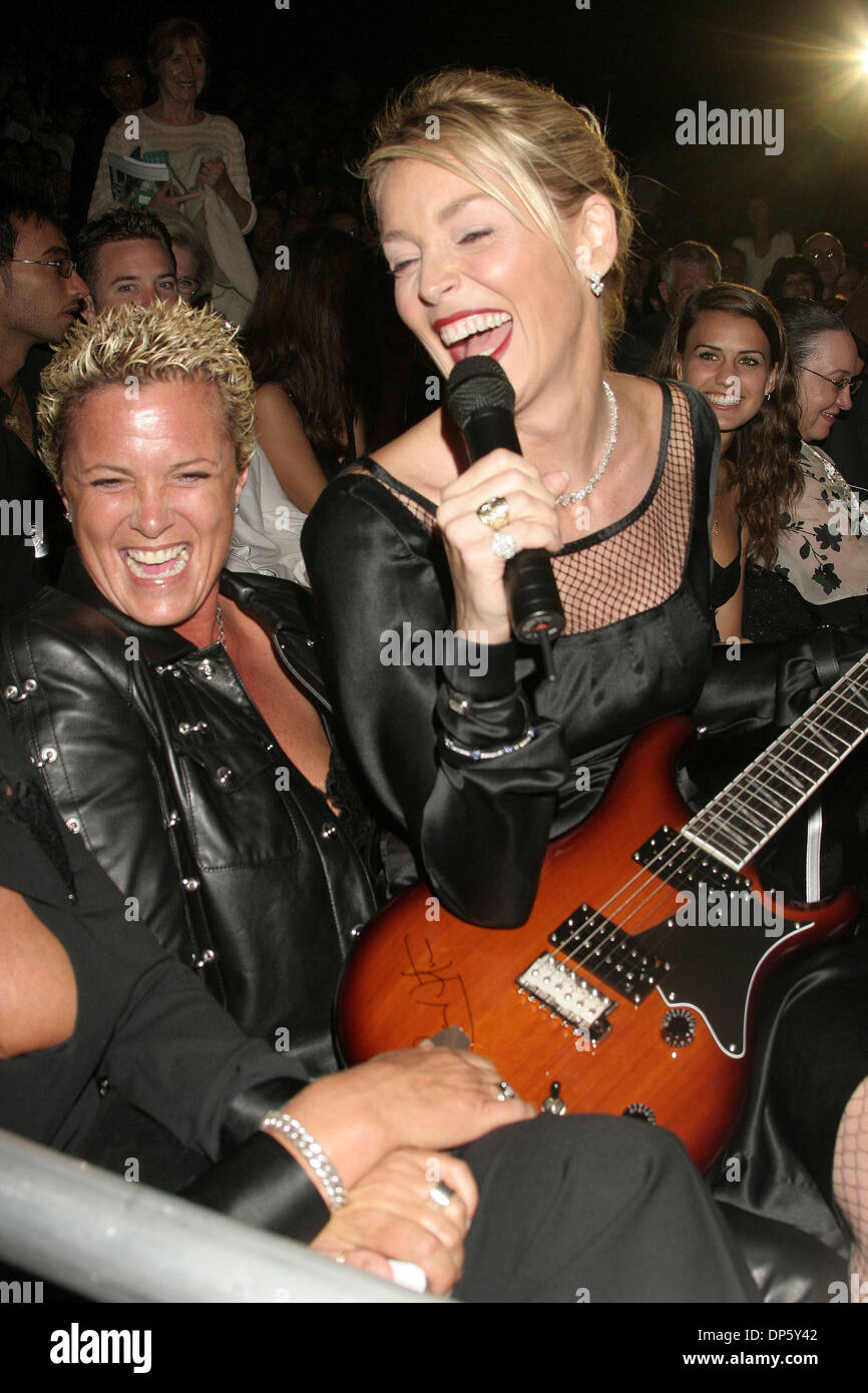 Sep 28, 2006; Los Angeles, CA, USA; Actress SHARON STONE raising money ...