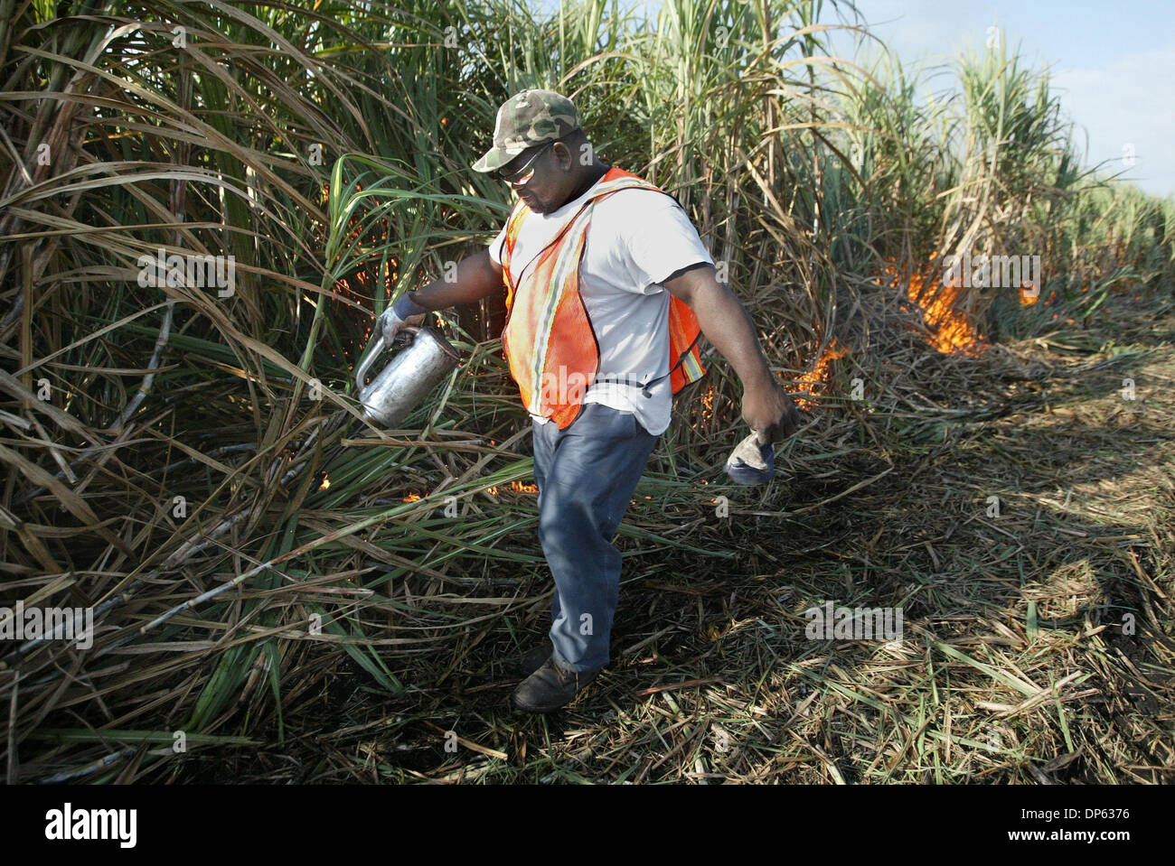 Oct 04, 2006; Belle Glade, FL, USA; U.S. Sugar Corp's Luzan Hibbert of