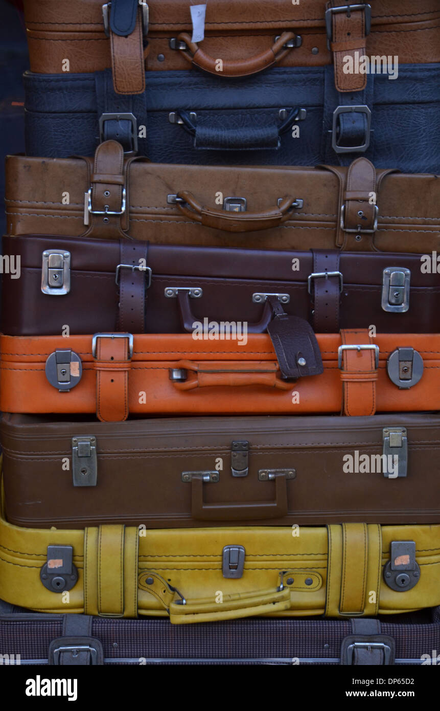 Օld suitcases in Berlin Stock Photo Alamy