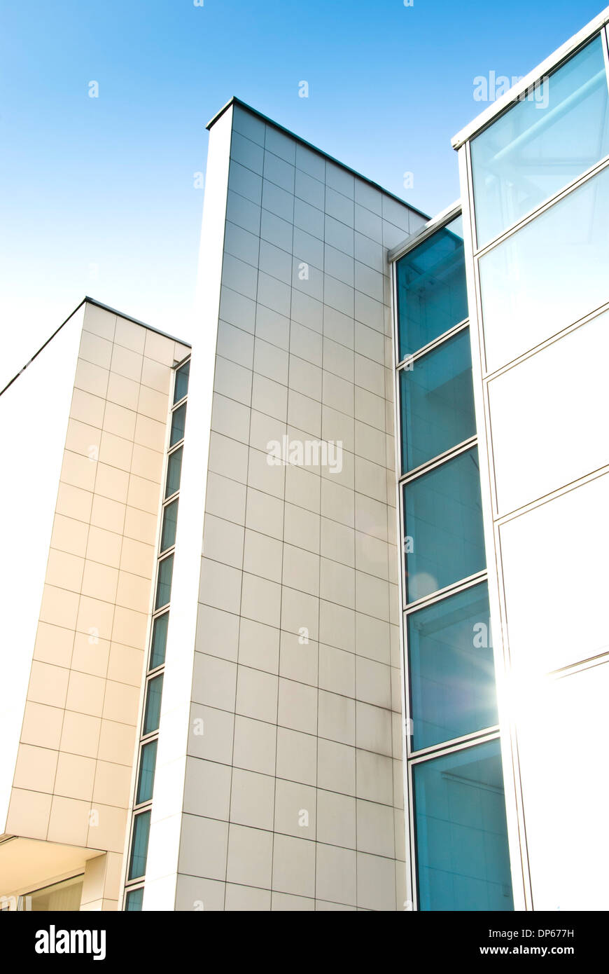 abstract modern building architecture Stock Photo
