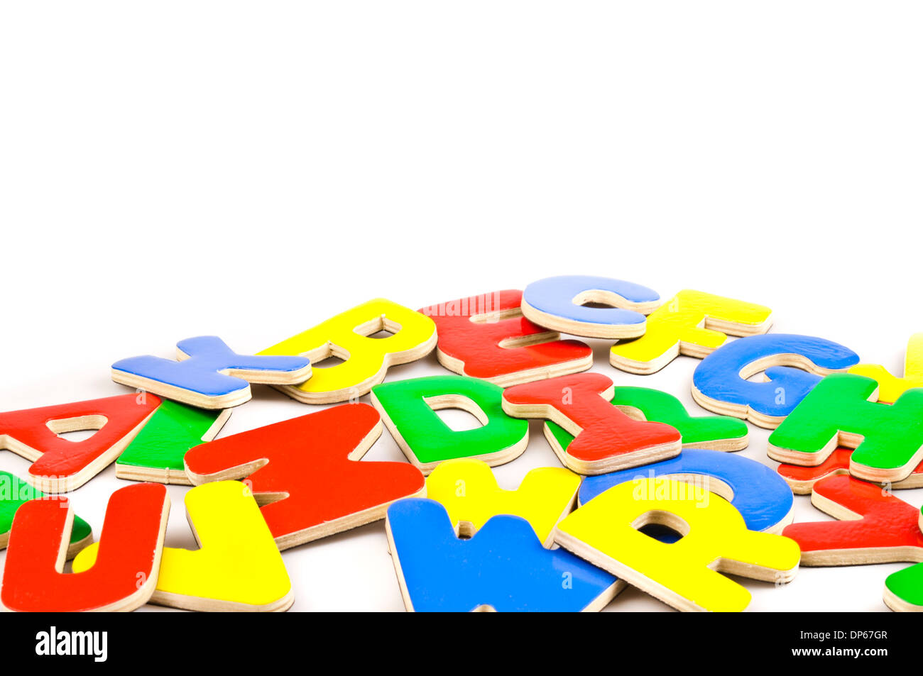 colorful alphabet letters Stock Photo - Alamy
