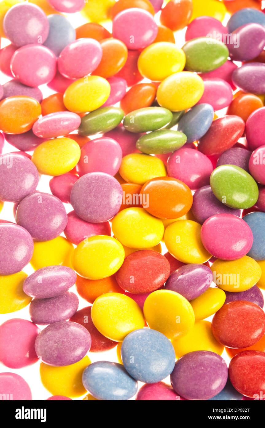 colorful sugar coated chocolate candies Stock Photo Alamy
