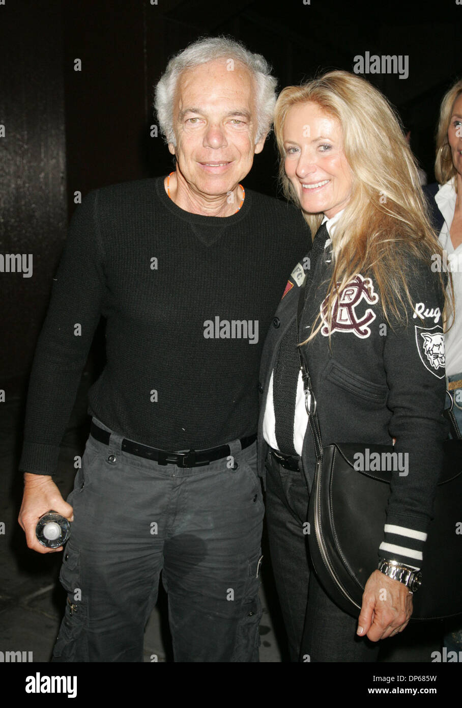 Ralph Lauren and wife Ricky touch down in New York City