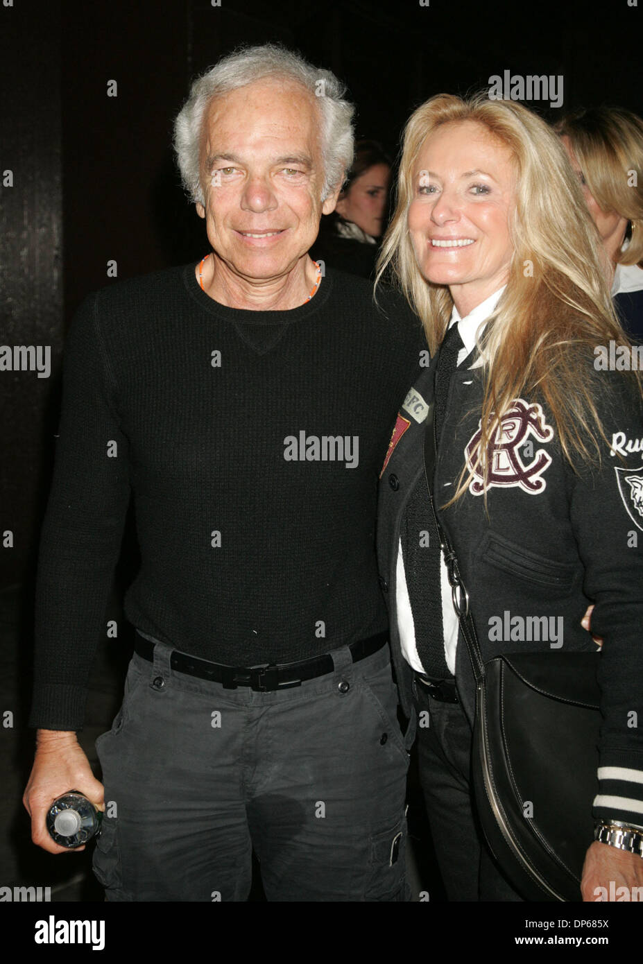 Oct 09, 2006; New York, NY, USA; Designer RALPH LAUREN and his wife ...