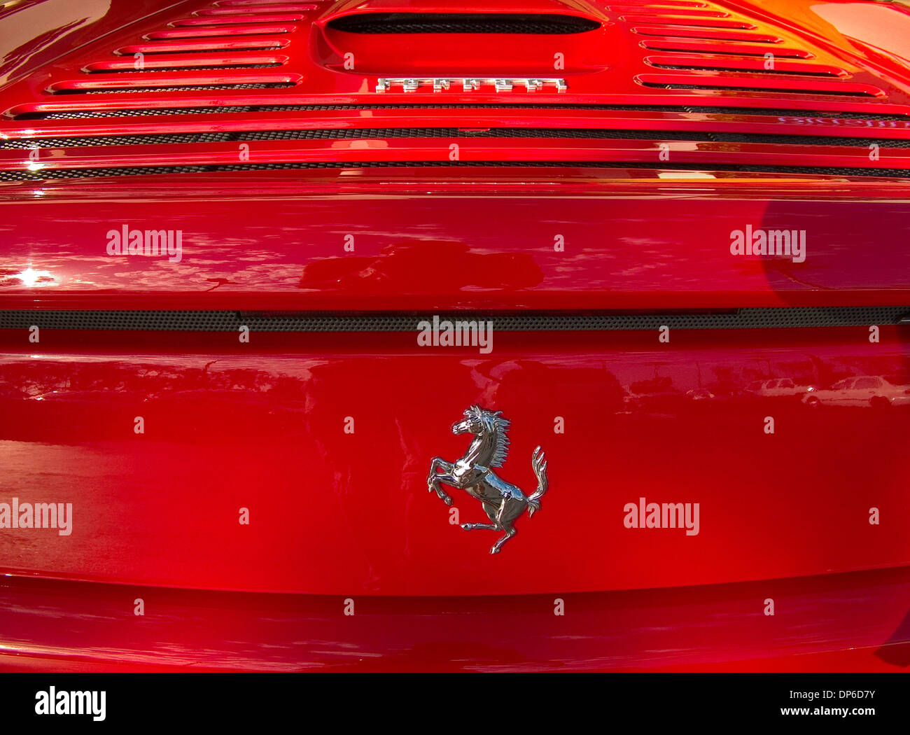 Sep 23, 2006; Laguna Beach, CA, USA; Ferrari is an Italian sports car manufacturer based in Maranello, Italy. Founded by Enzo Ferrari in 1929 as Scuderia Ferrari. Detail of the 328 GTS. Mandatory Credit: Photo by Ruaridh Stewart/ZUMA Press. (©) Copyright 2006 by Ruaridh Stewart Stock Photo