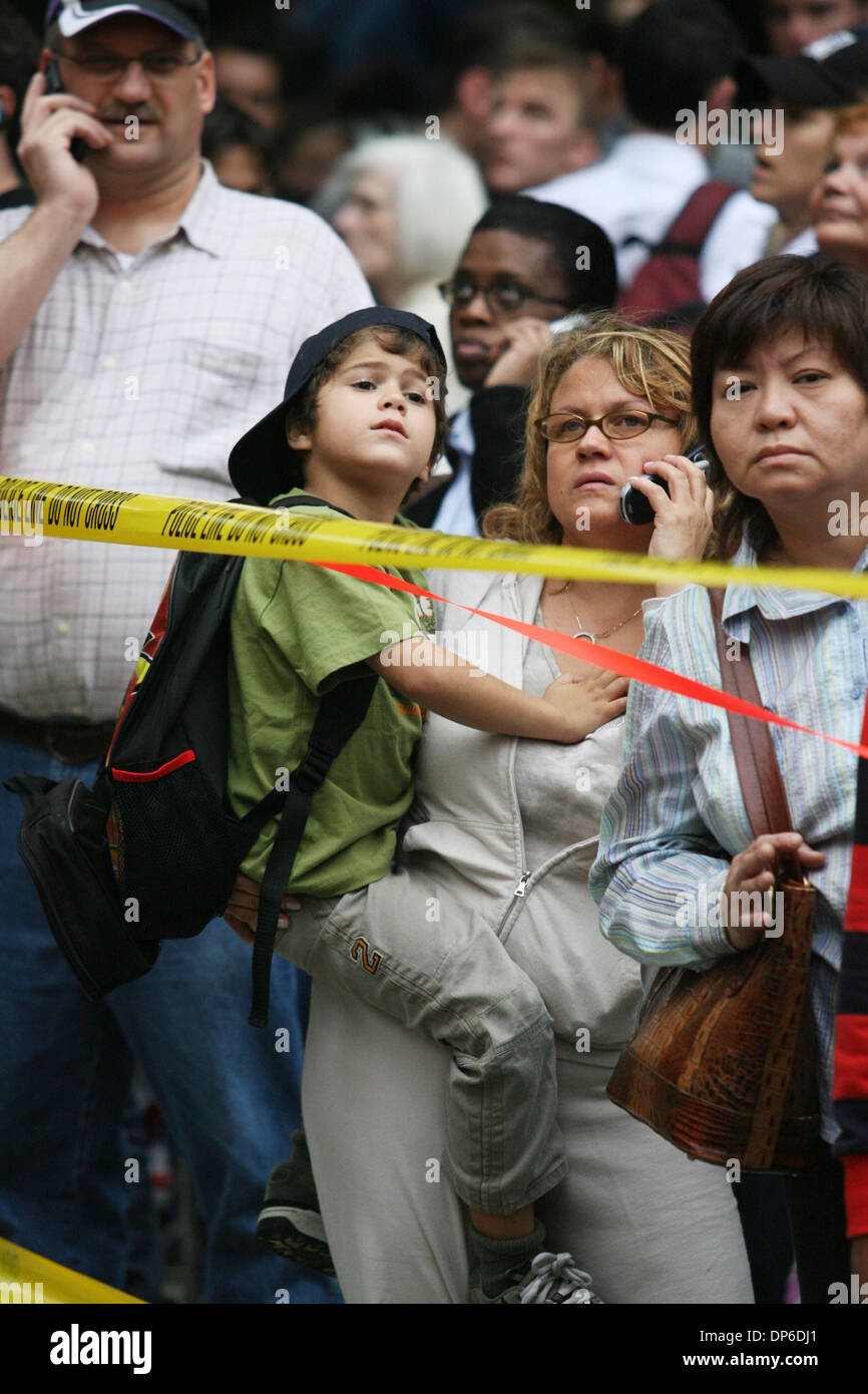 Oct 11, 2006; New York, NY, USA; New Yorkers suffer 911 deja vu as