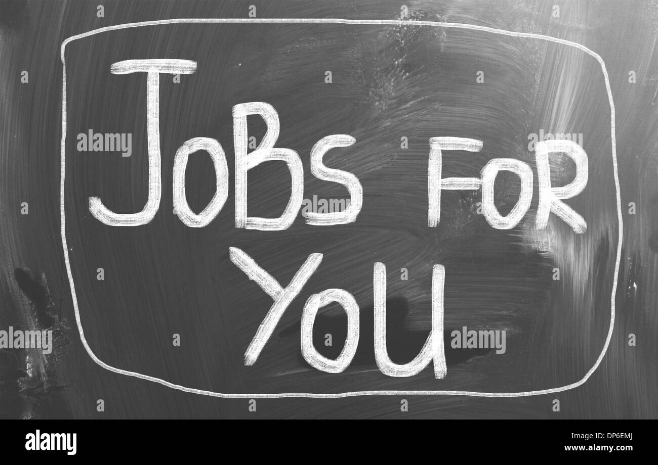 Jobs For You Concept Stock Photo