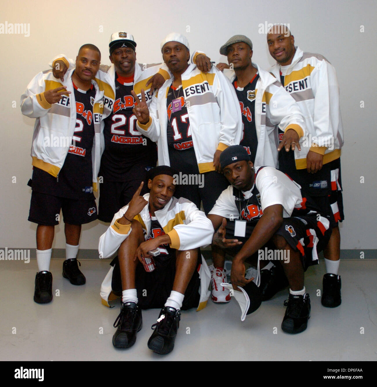 Oct 15, 2006; Brooklyn, NY, USA; Team of 'Old School' hip hop stars. VH1 and the City of New York present 'VH1 Hip Hop Honors Celebrity Hoops' exhibition basketball game at Long Island University's Brooklyn Campus.  Mandatory Credit: Photo by Bryan Smith/ZUMA Press. (©) Copyright 2006 by Bryan Smith Stock Photo