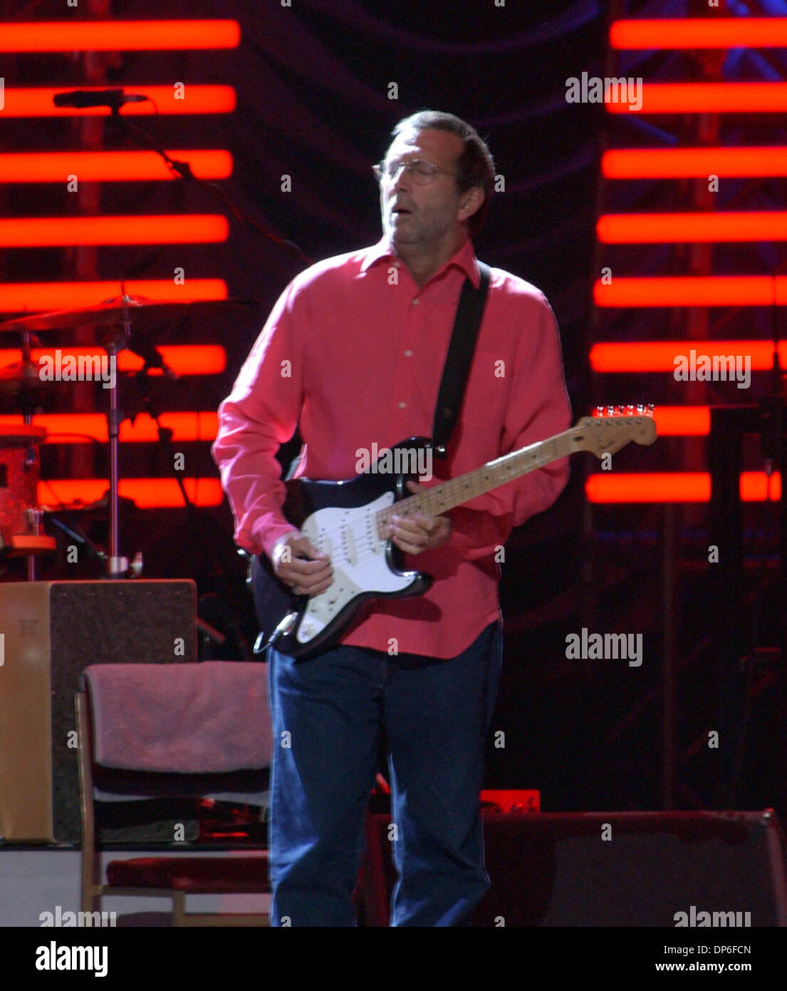 Oct 15, 2006; Raleigh, NC, USA; Legendary musician ERIC CLAPTON