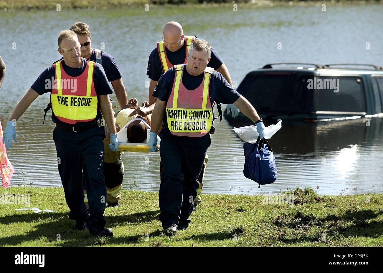 Oct 14, 2006; Hobe Sound, FL, USA; Medics with Martin County Fire