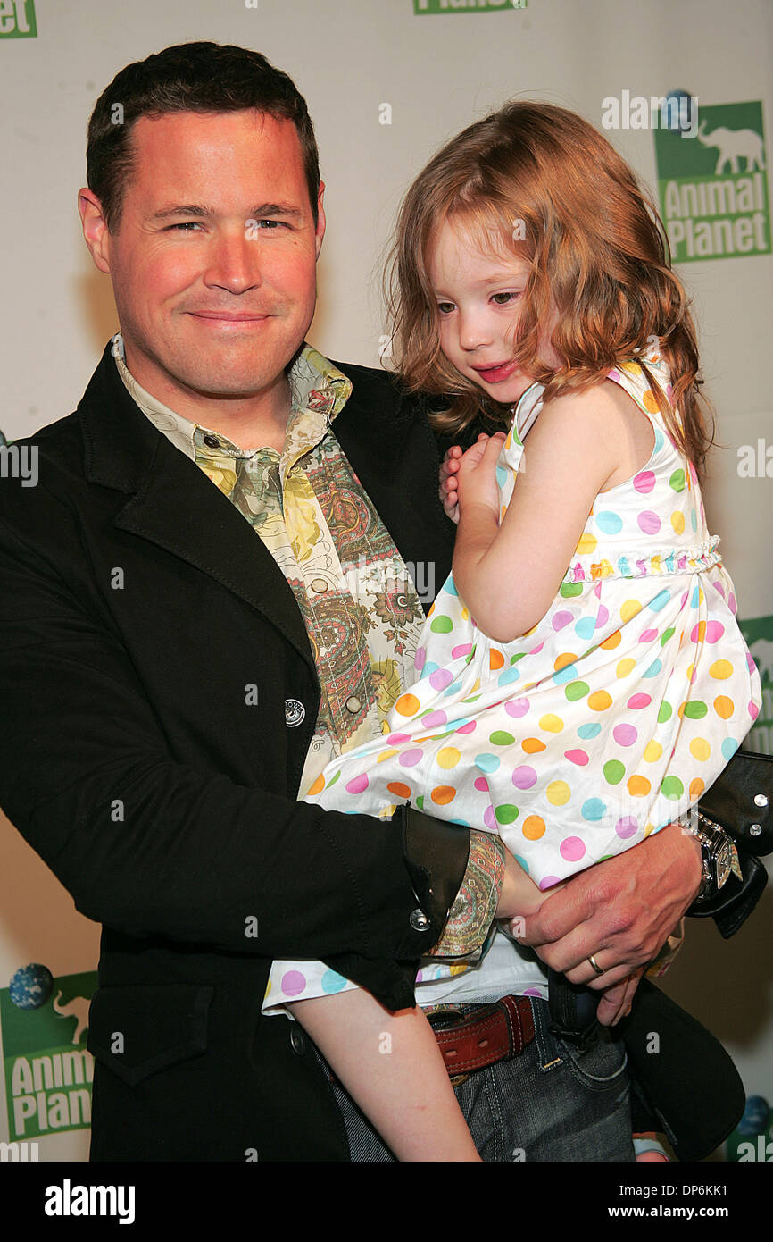 Oct 18, 2006; Hollywood, CA, USA; JEFF CORWIN and daughter during
