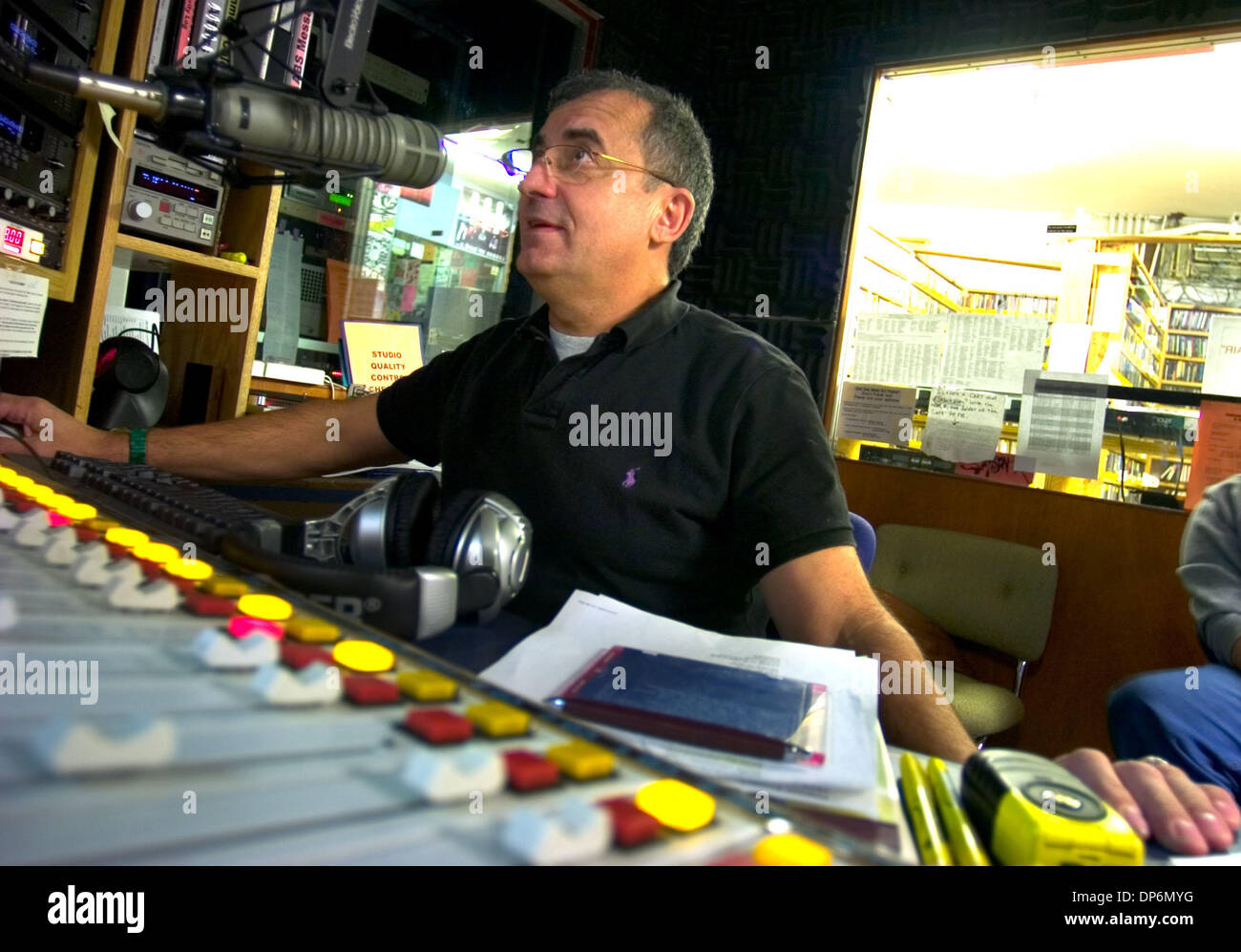 LEDE //// Physician and radio show host Doug Everett (stage name) at