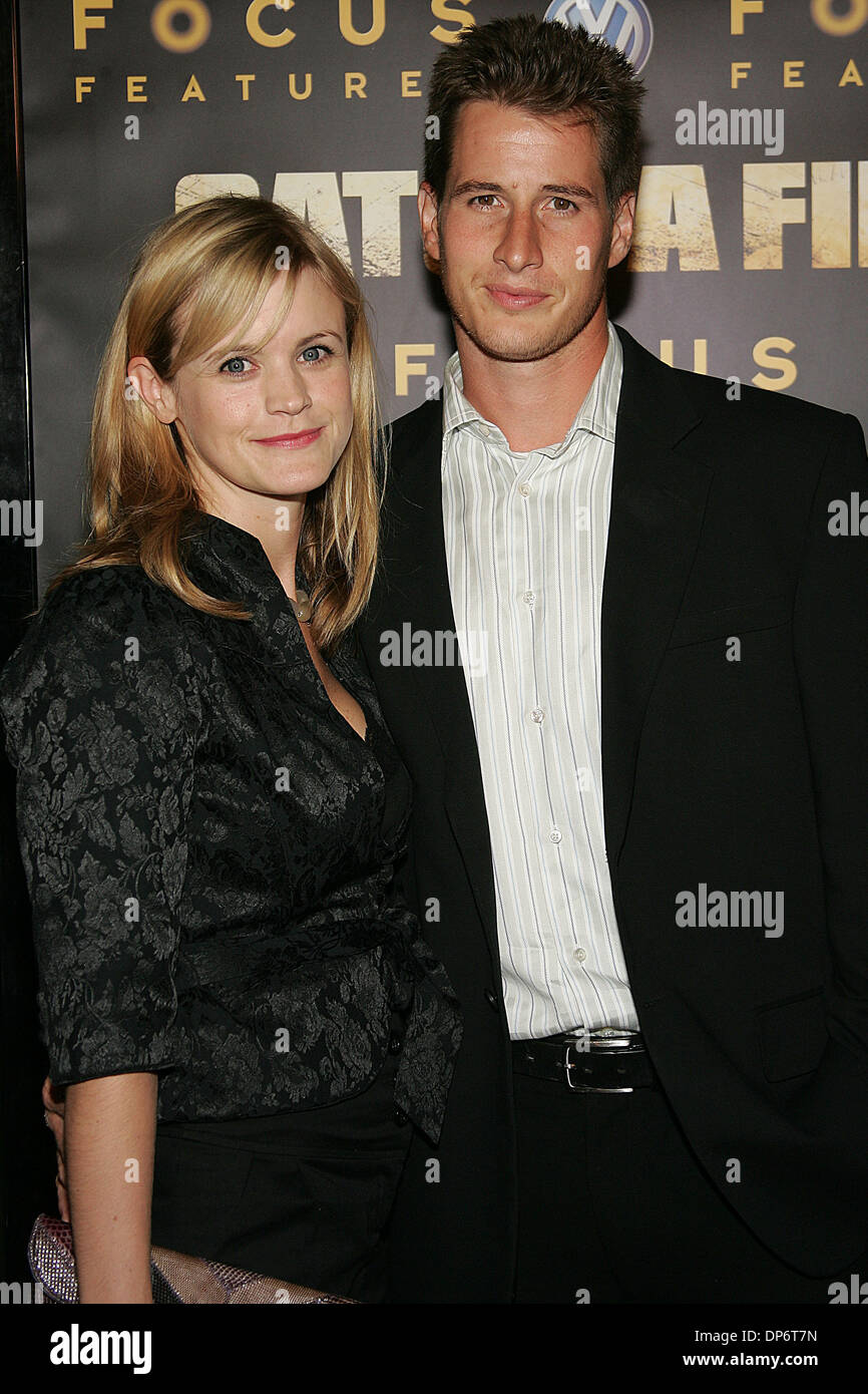 Oct 25, 2006; Los Angeles, CA, USA; Actor BRENDAN FEHR and JENNIFER Stock Photo 65304281 Alamy
