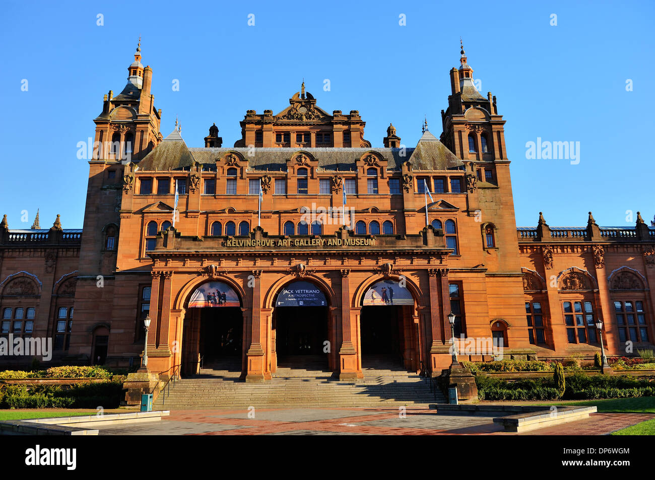 Kelvingrove Art Gallery and Museum, Glasgow, Scotland Stock Photo