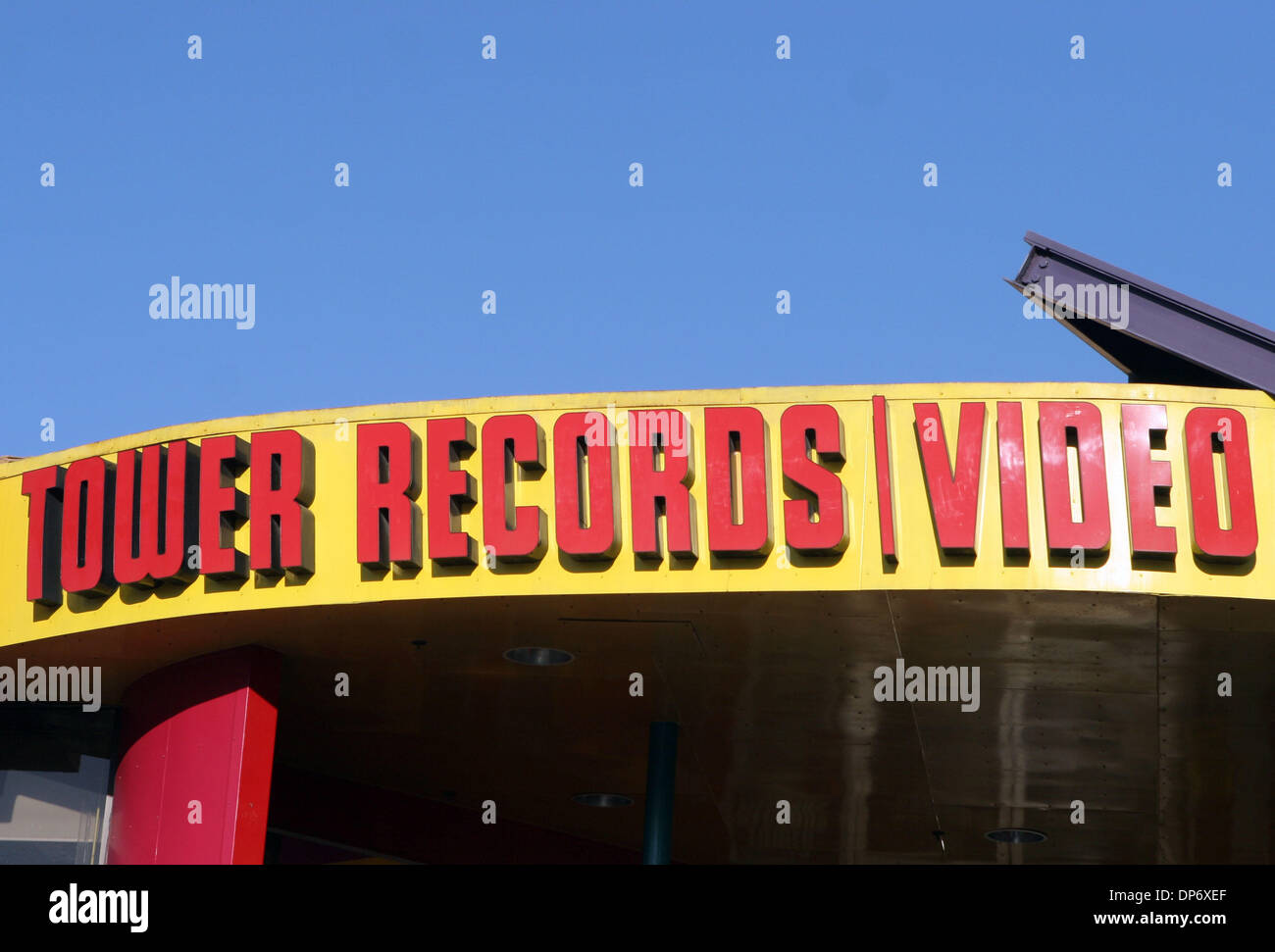 Oct 27, 2006; Los Angeles, CA, USA; Tower Records is going out of