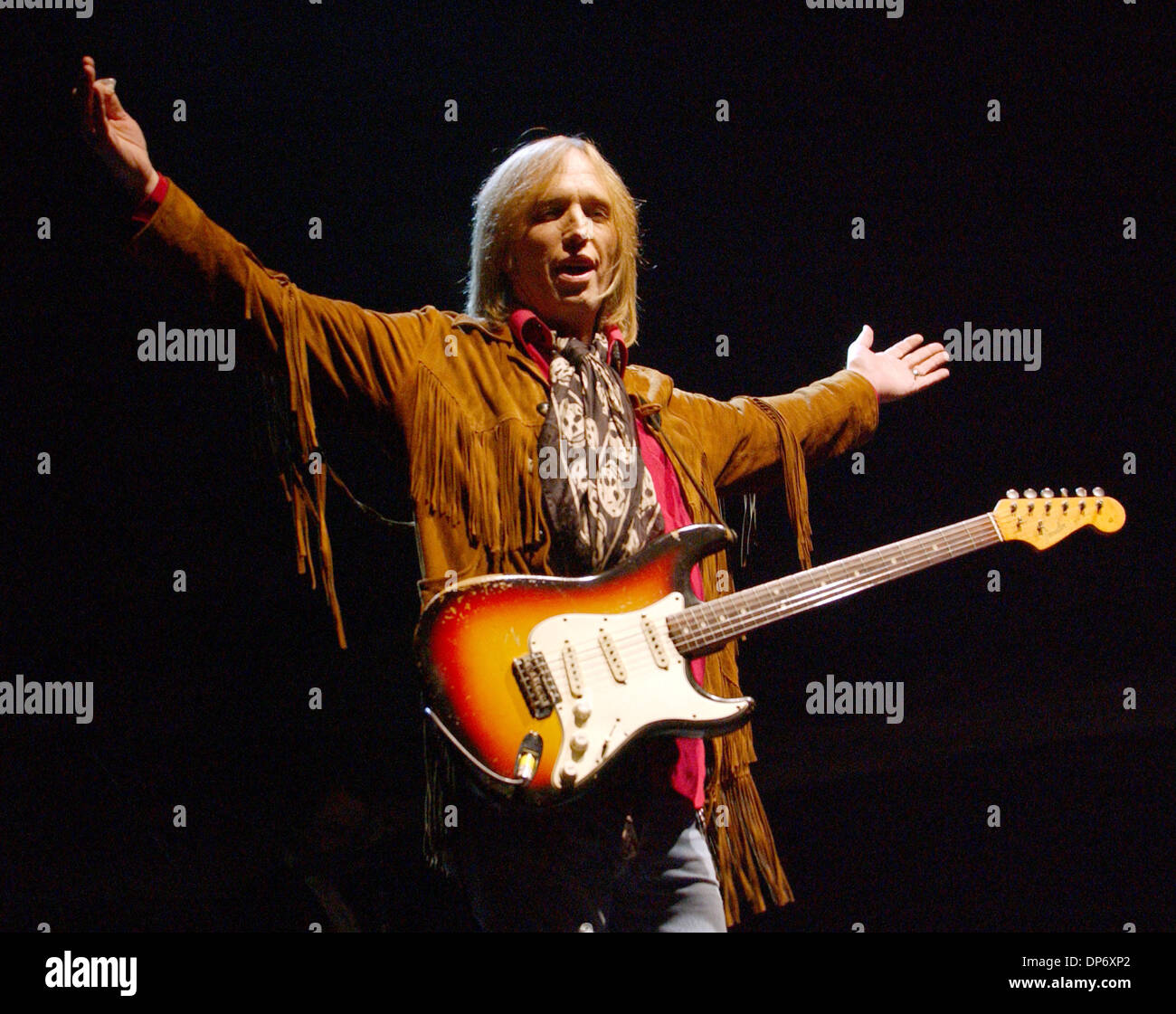 Oct 28, 2006; Las Vegas, NV, USA; Legendary Musicians TOM PETTY and the Heartbreakers perform live at the 2nd annual Vegoose Music Festival at Sam Boyd Stadium. Mandatory Credit: Photo by Jason Moore/ZUMA Press. (©) Copyright 2006 by Jason Moore Stock Photo