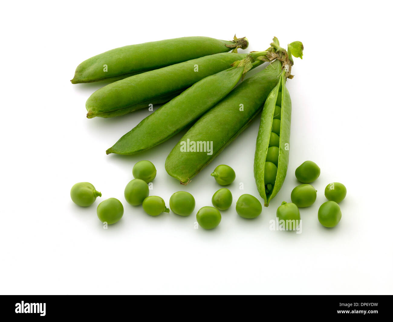 garden peas Stock Photo
