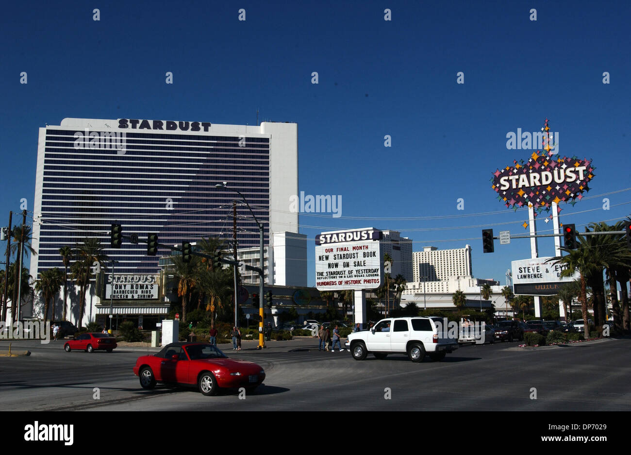 Oct 29, 2006; Las Vegas, NV, USA; The legendary Stardust Hotel and Casino  located in Las Vegas Boulevard will be closing its doors for good on  November 1, 2006. The Stardust Hotel