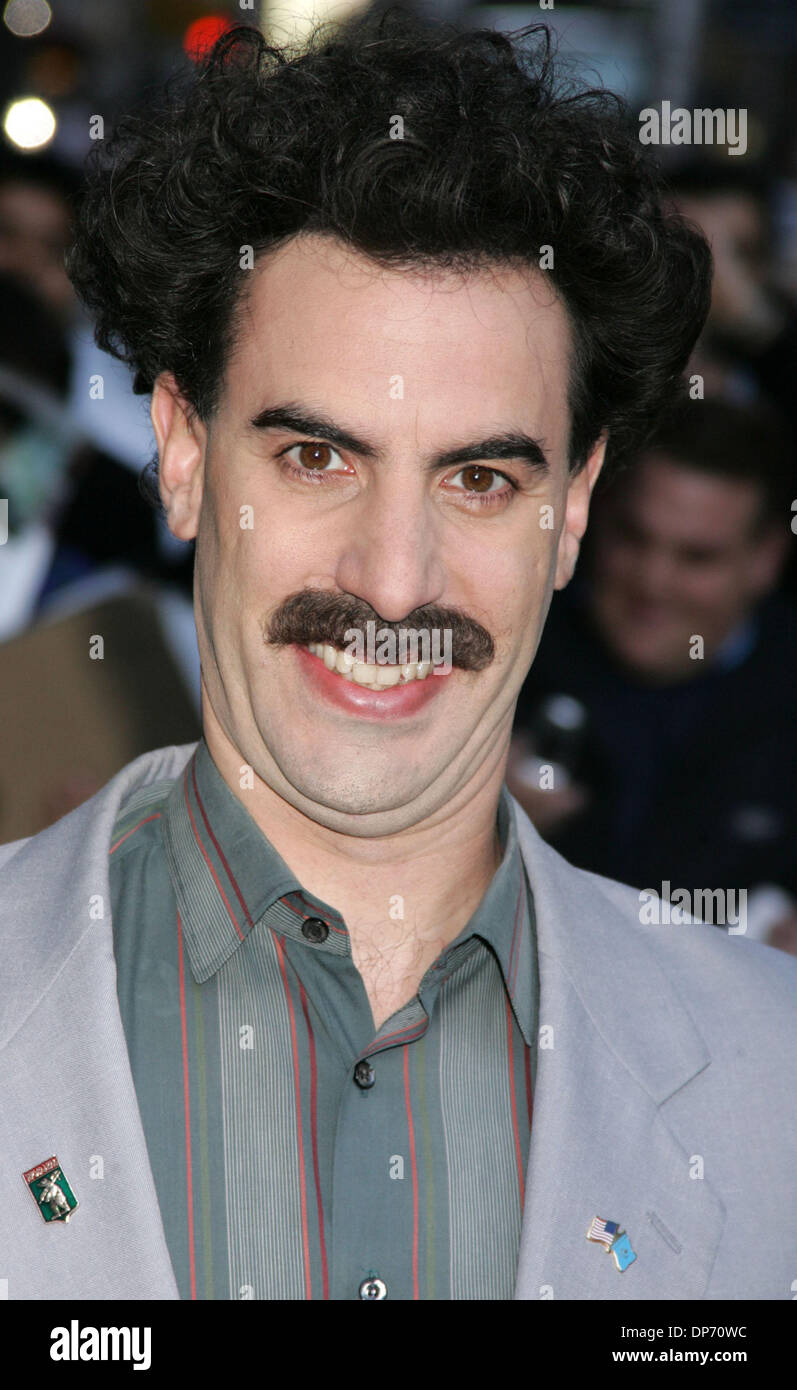 Oct 30 2006 New York NY USA Actor SACHA BARON COHEN Dressed As 