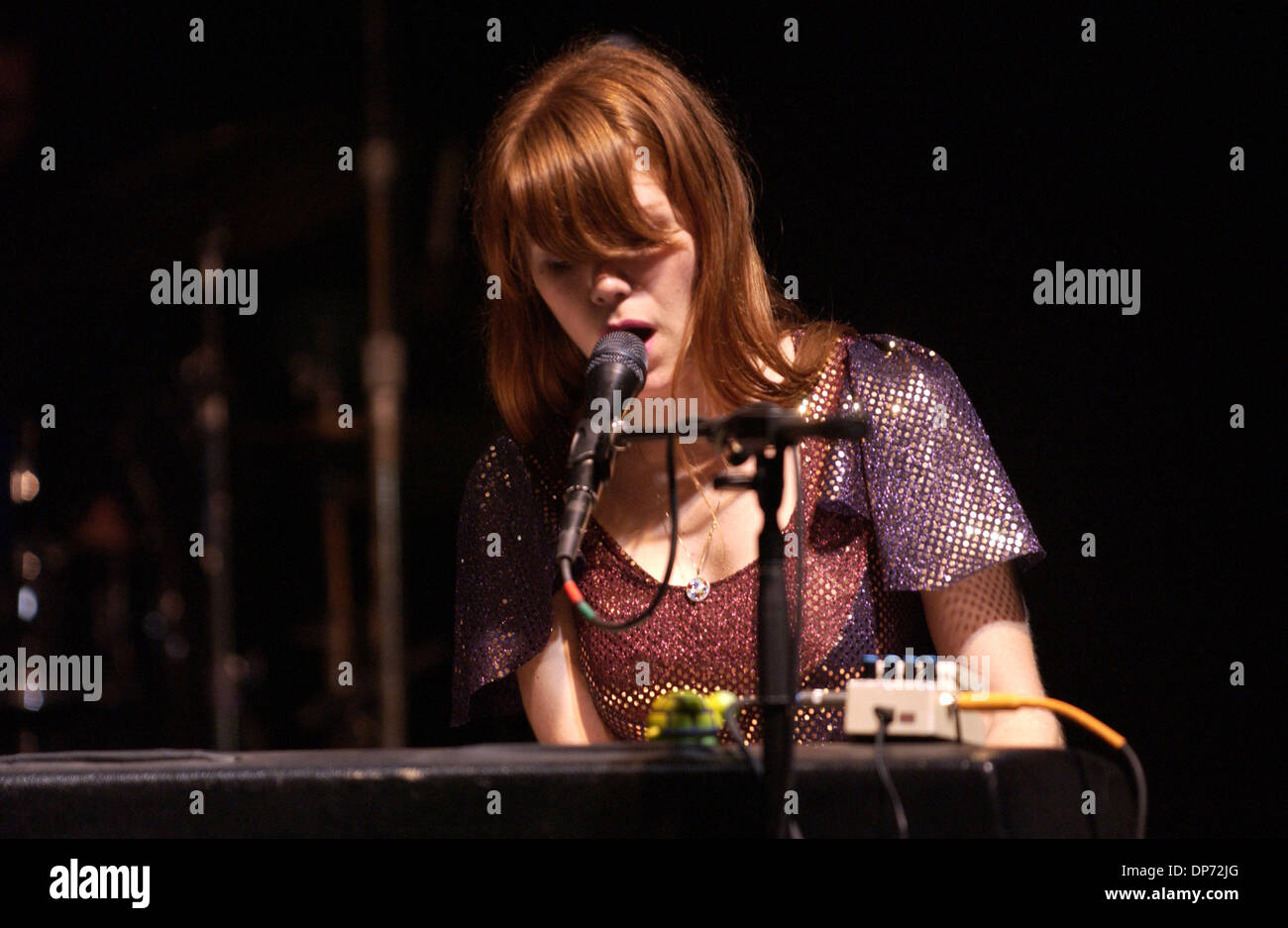 Oct 29, 2006; Las Vegas, NV, USA; Musicians JENNY LEWIS with the Watson Twins perform live at the 2nd Annual Vegoose Music Festival. The two day event takes place at Sam Boyd Stadium. Mandatory Credit: Photo by Jason Moore/ZUMA Press. (©) Copyright 2006 by Jason Moore Stock Photo
