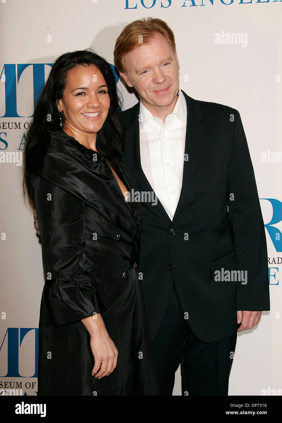 Oct 30 2006 Beverly Hills CA USA DAVID CARUSO and wife at the