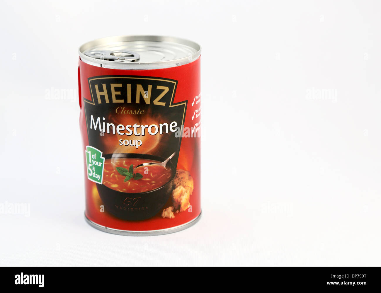 Heinz Classic cans of minestrone soup Stock Photo Alamy