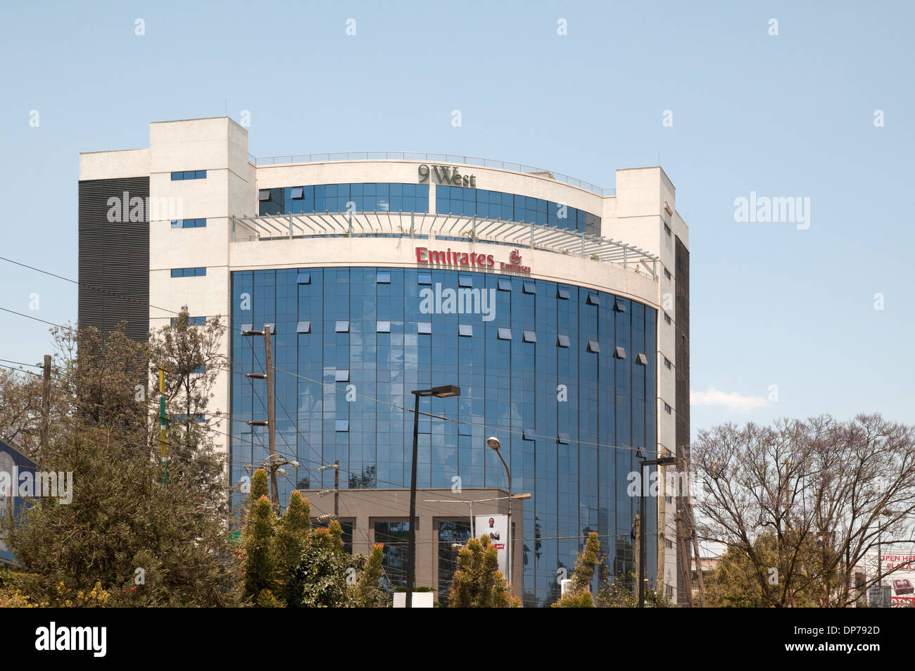 9 West a stylish modern eleven storey office building located at the