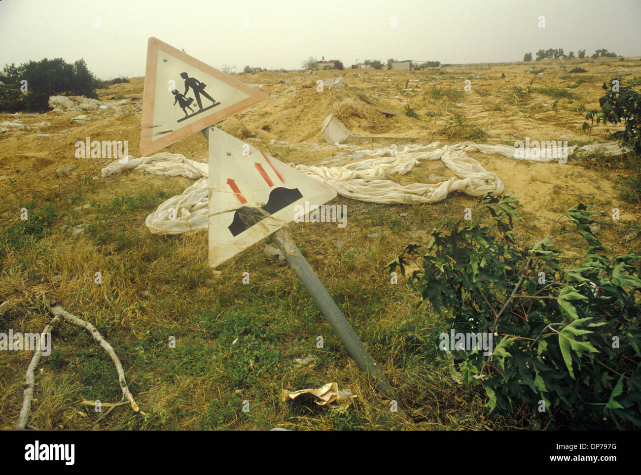 Yamit, Israel April 1982. Yamit was an Israeli settlement established