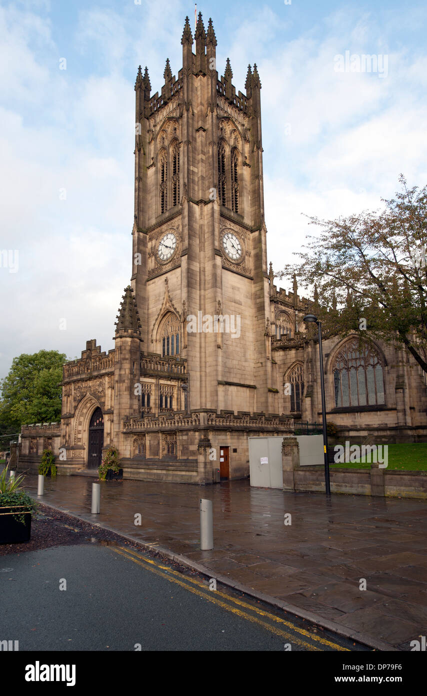 Manchester Cathedral, Victoria Street, Manchester, England, UK. Stock Photo