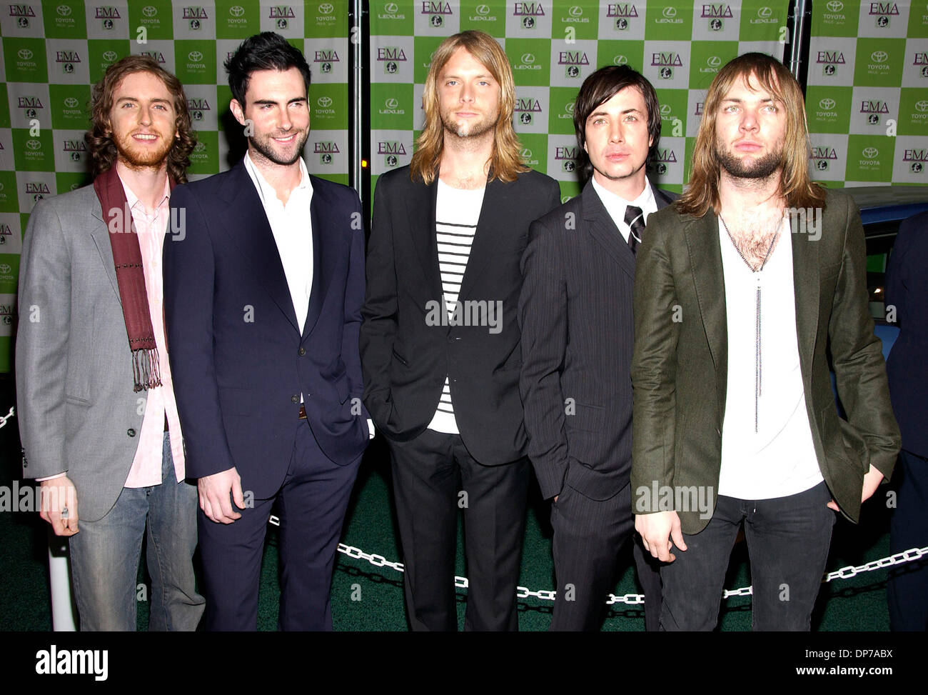 Nov 8, 2006; Los Angeles, California, USA; Musicial Group MAROON 5
