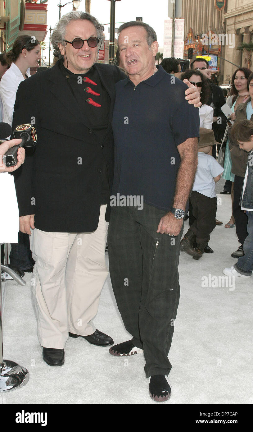 Nov 12, 2006; Los Angeles, CA, USA; Actor ROBIN WILLIAMS and Writer ...