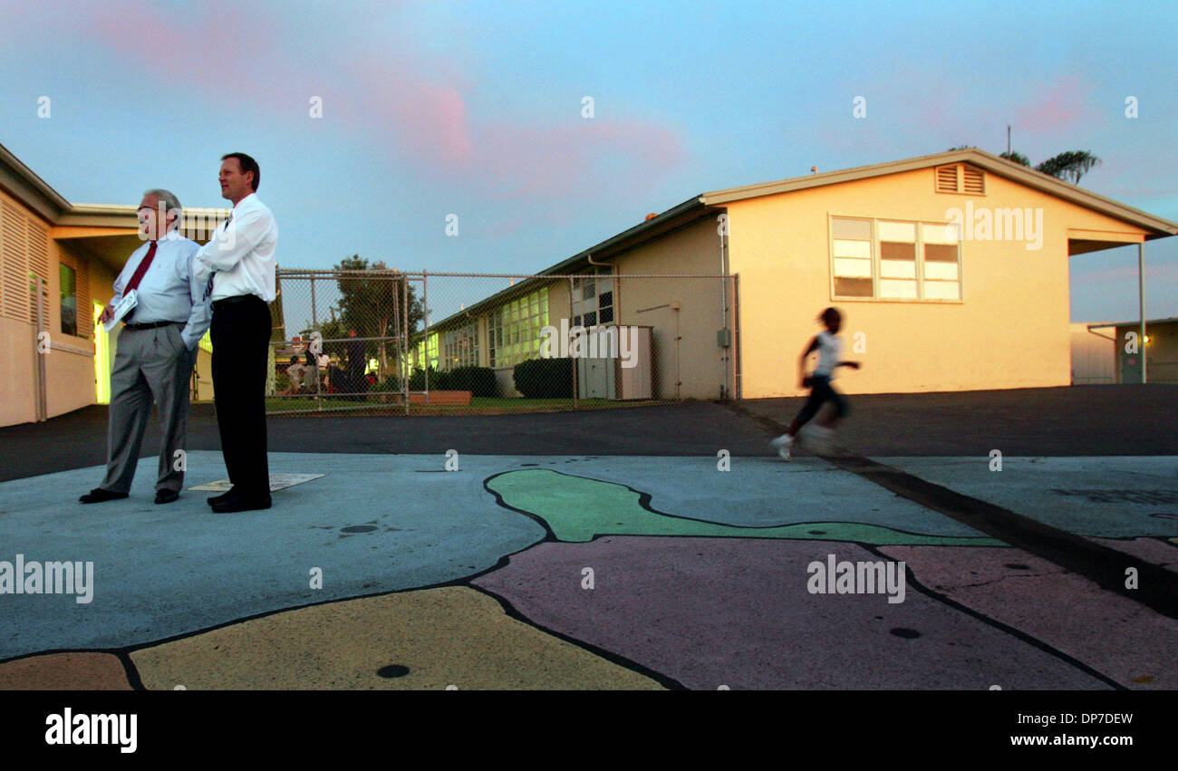 Sep 28, 2006; Oceanside, California, USA; Superintendent KEN NOONAN who
