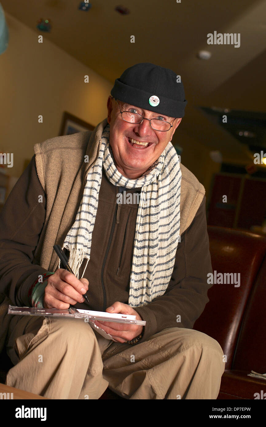 Dewi Pws Morris, Welsh musician, actor and entertainer Stock Photo