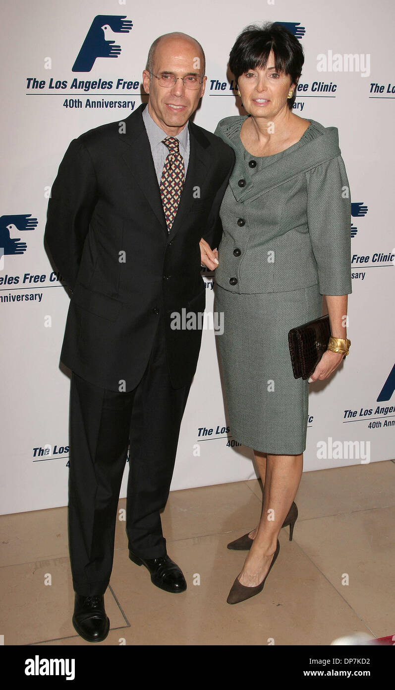 Nov 20, 2006; Los Angeles, CA, USA;   Producer JEFFREY KATZENBERG and wife at the Los Angeles Free Clinic Annual Gala, to Honor Paramount Pictures Corporation Chairman and CEO Brad Grey held at the Beverly Hilton Hotel. Mandatory Credit: Photo by Paul Fenton/ZUMA KPA.. (©) Copyright 2006 by Paul Fenton Stock Photo