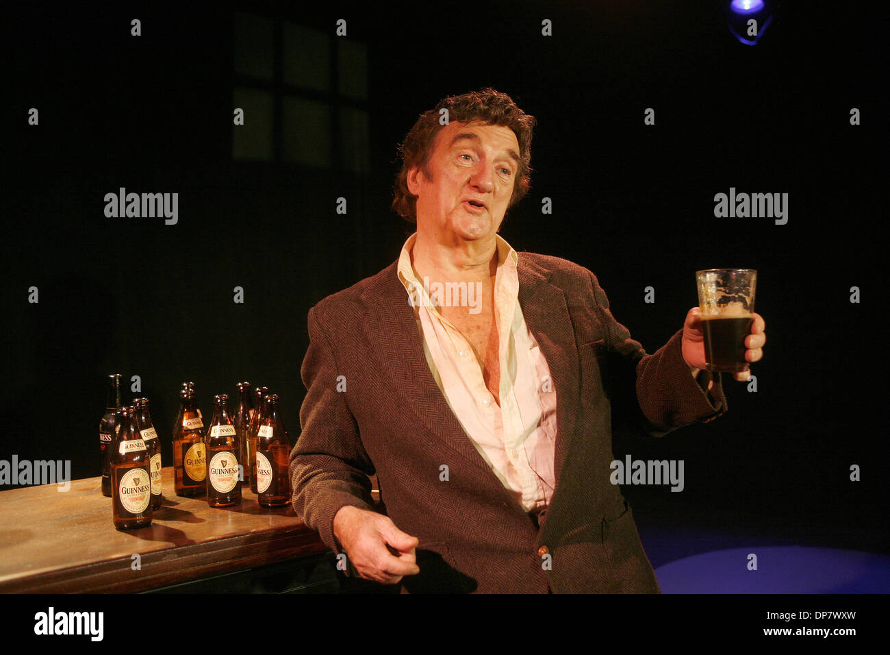 Oct 12, 2006; New York, NY, USA; SHAY DUFFIN as Brendan Behan in 'Confessions of an Irish Rebel' at Irish Arts Center. Mandatory Credit: Photo by Aviv Small/ZUMA Press. (©) Copyright 2006 by Aviv Small Stock Photo