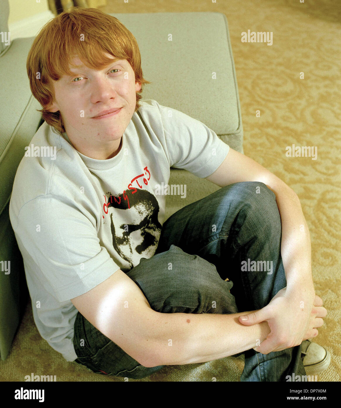 Oct 18, 2006; Sacramento, CA, USA; RUPERT GRINT talks about his new movie,  "Driving Lessons," at the Ritz Carlton in San Francisco, which opens on  November 3 in Sacramento, Wednesday, October 18,