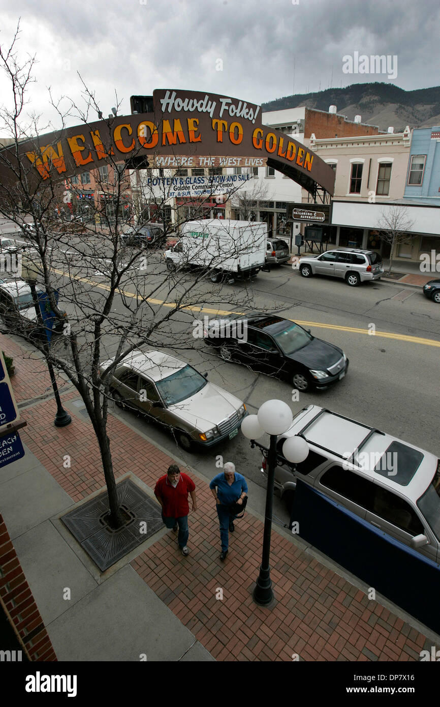 Oct 20, 2006; Denver, CO, USA; Scenics of Golden Colorado, a small town