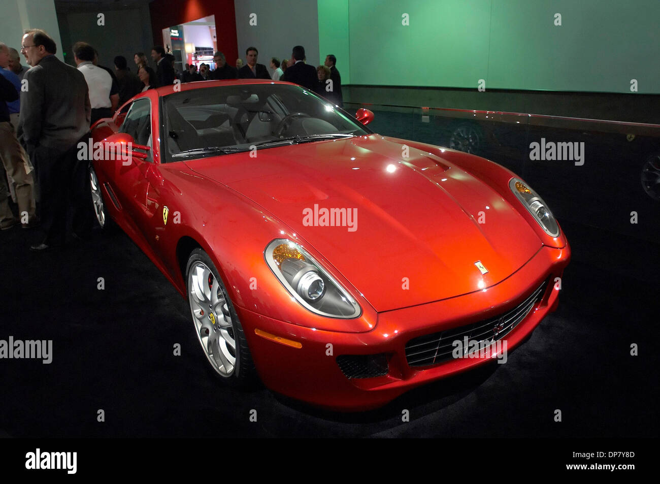 Nov 30, 2006; Los Angeles, CA, USA; The Ferrari 599 GTB Fiorano at the LA Auto Show 2007, the 100th Anniversary of the event, held at the Los Angeles Convention Center. Mandatory Credit: Photo by Stan Sholik/ZUMA Press. (©) Copyright 2006 by Stan Sholik Stock Photo