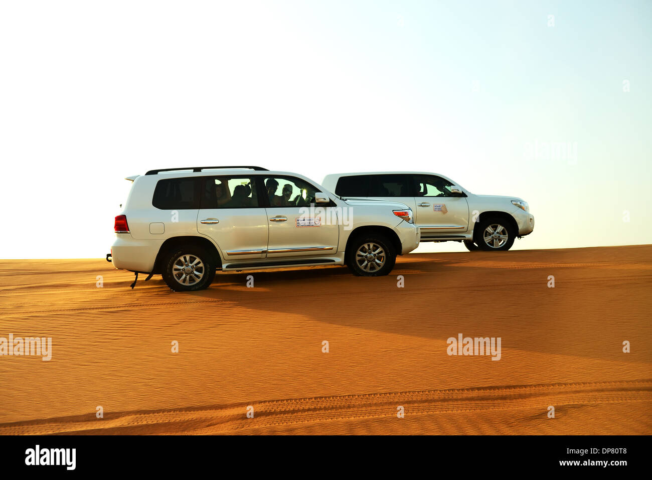 The Dubai desert trip in offroad car is major tourists attraction in