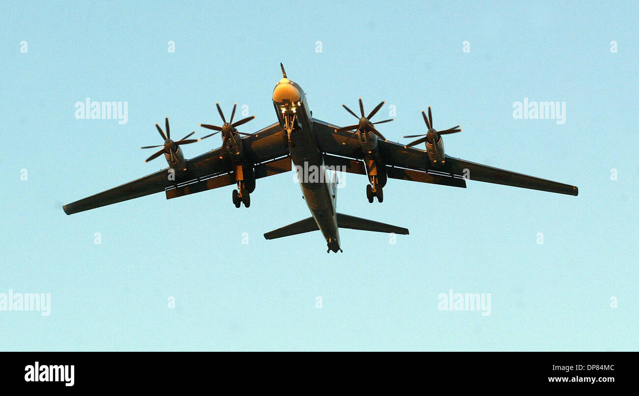 Strategic bomber Air Base in Engels town of Saratov region.Strategic
