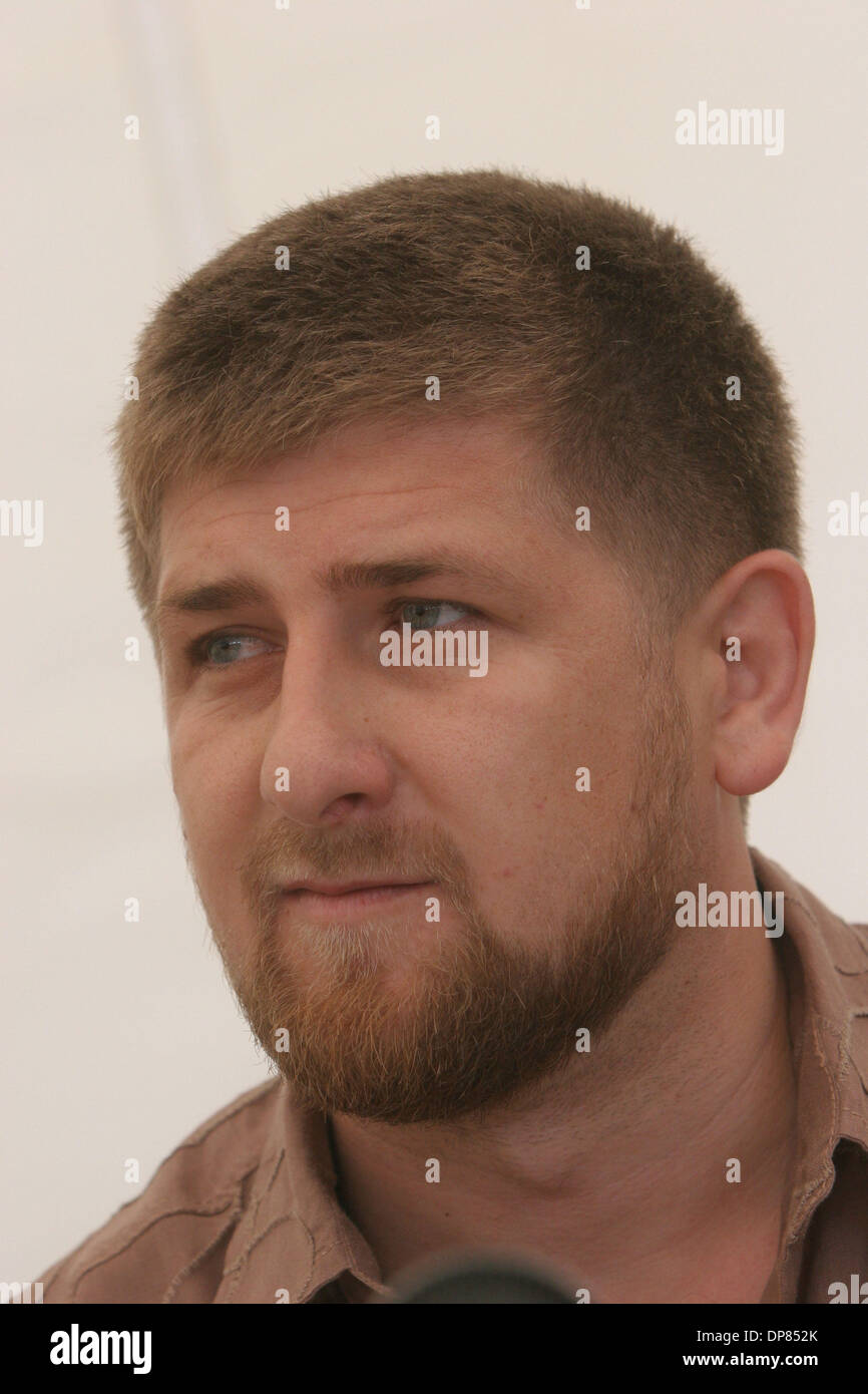 Ramzan Kadyrov - prime minister of Chechnya.(Credit Image: © PhotoXpress/ZUMA Press) RESTRICTIONS: North and South America Rights ONLY! Stock Photo
