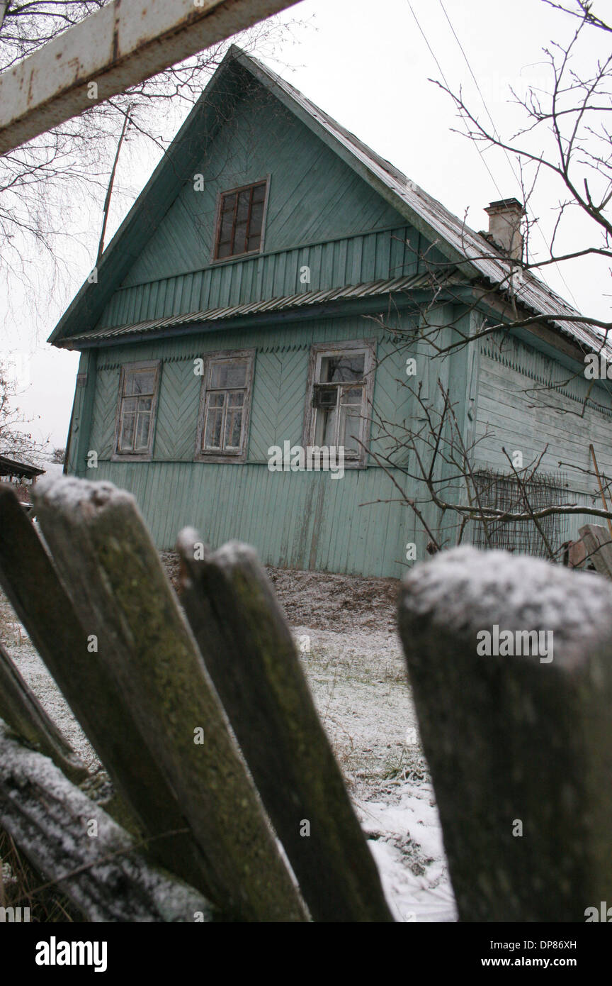 Sep 28, 2006 - Tosno, Russia - Country house (Dacha) that belonged to the parents of Russian president Vladimir Putin. The Dacha is located in Tosno area of Leningrad region. (Credit Image: © PhotoXpress/ZUMA Press) Stock Photo