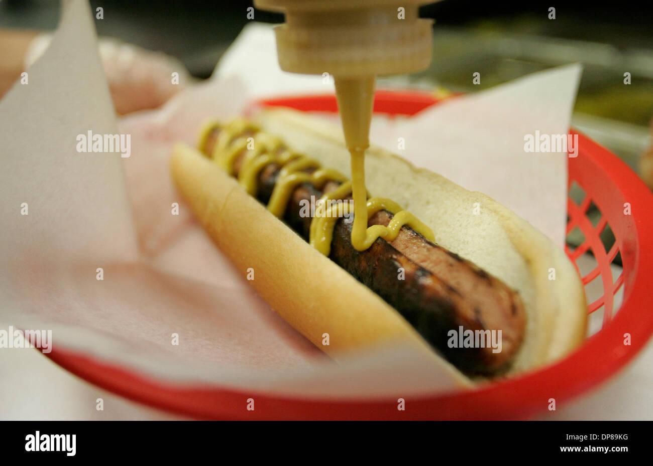 Footlong Hot Dog High Resolution Stock Photography And Images Alamy