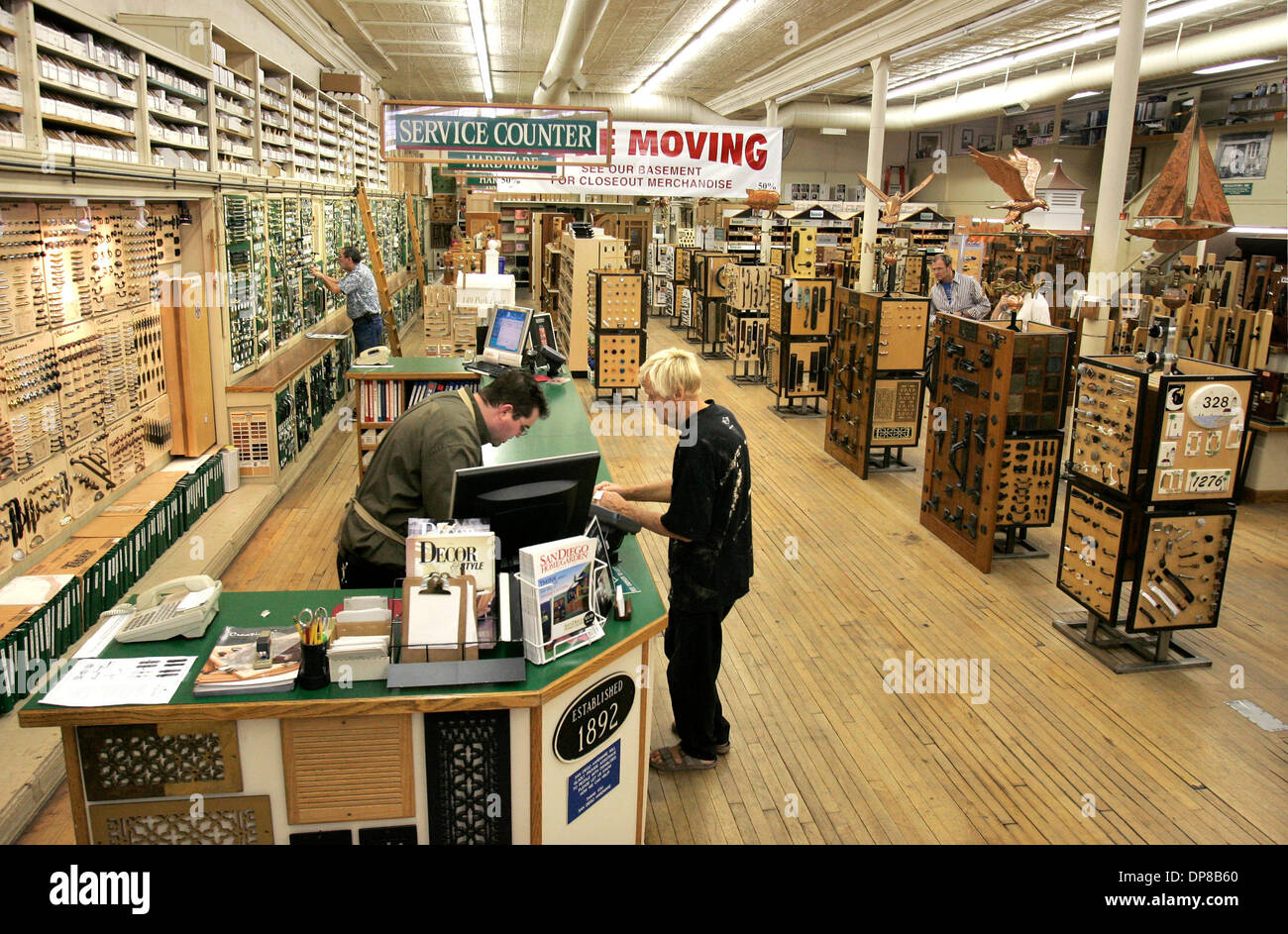 (Published 1/25/2006, C1) Overall view of the main floor at the old