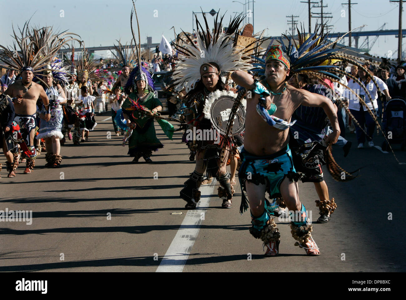 (Published 12/5/2005, B1) Rolando Perez, right, leads the group Danza
