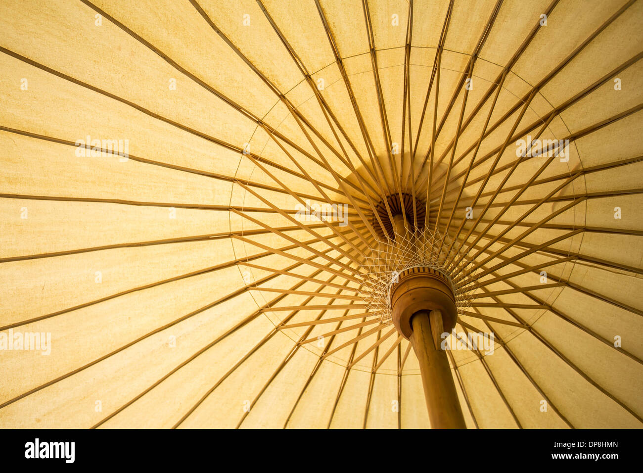 Thailand traditional bamboo umbrella Stock Photo Alamy