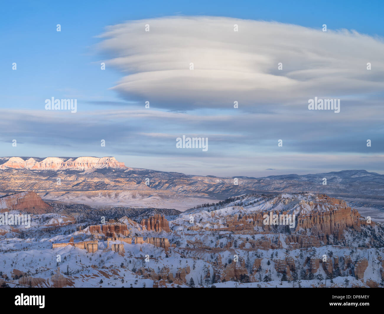 View of the Bryce Canyon National Park Utah USA Stock Photo