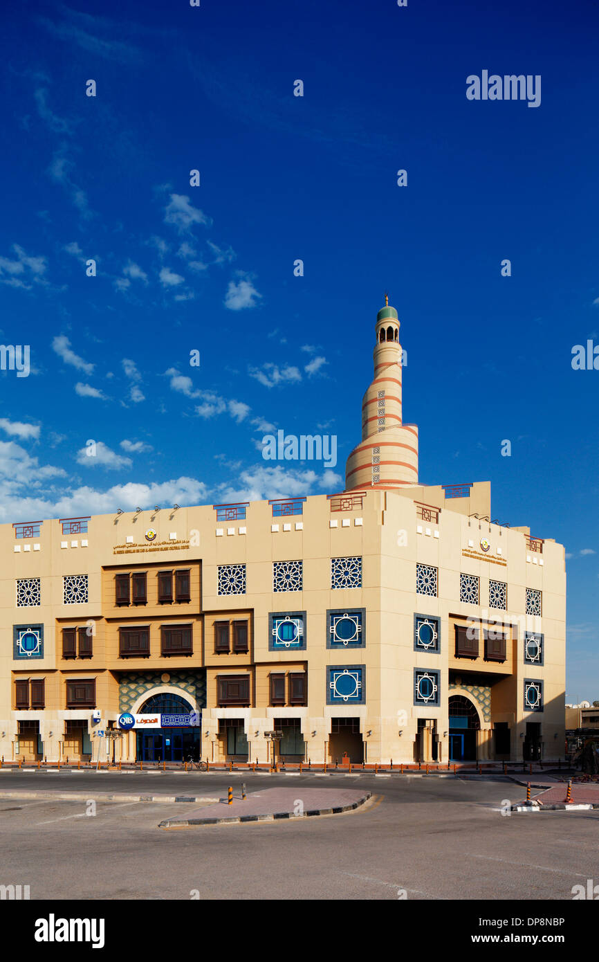 Doha, Qatar - Al Fanar Building. This is now an Islamic Cultural Center located in heart of Doha Stock Photo