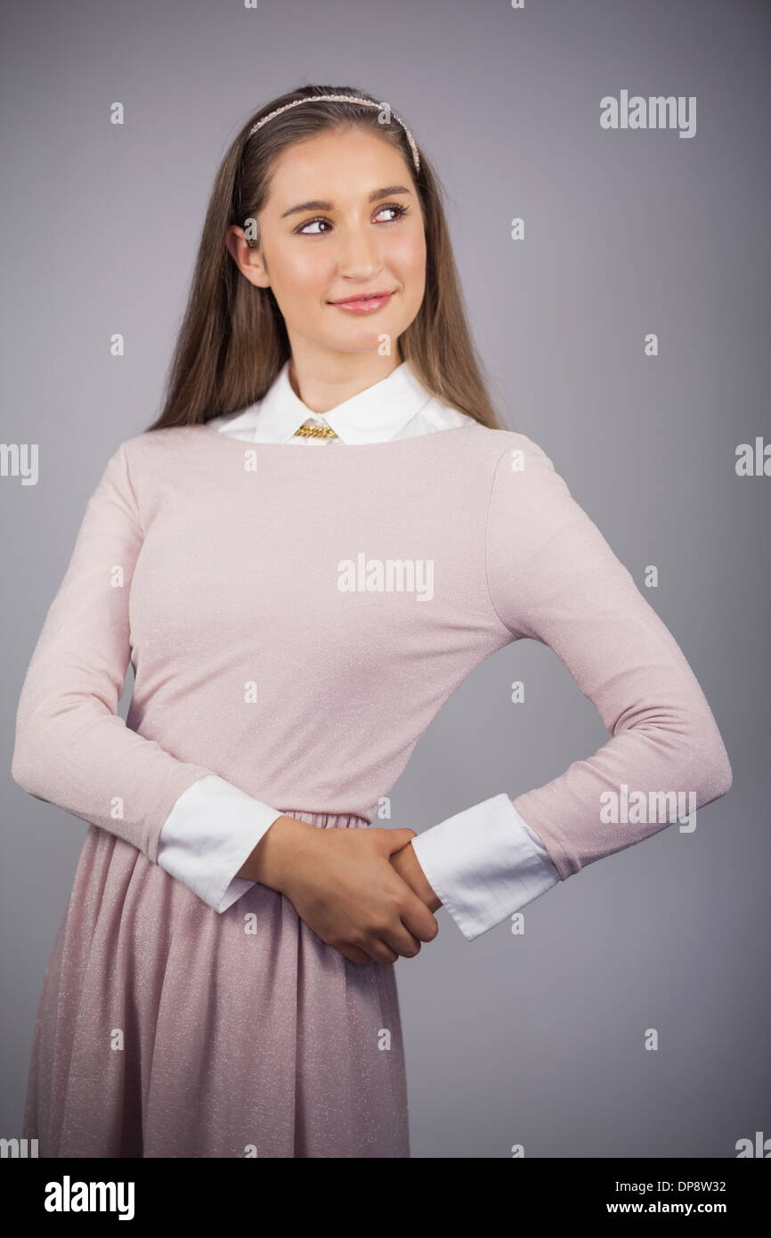 Teenager posing model hi-res stock photography and images - Alamy
