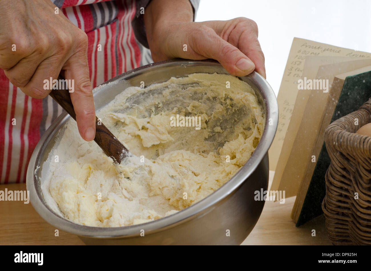 Stirring cake mix hi-res stock photography and images - Alamy